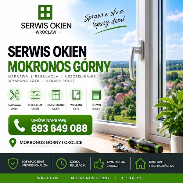 serwis okien mokronos górny